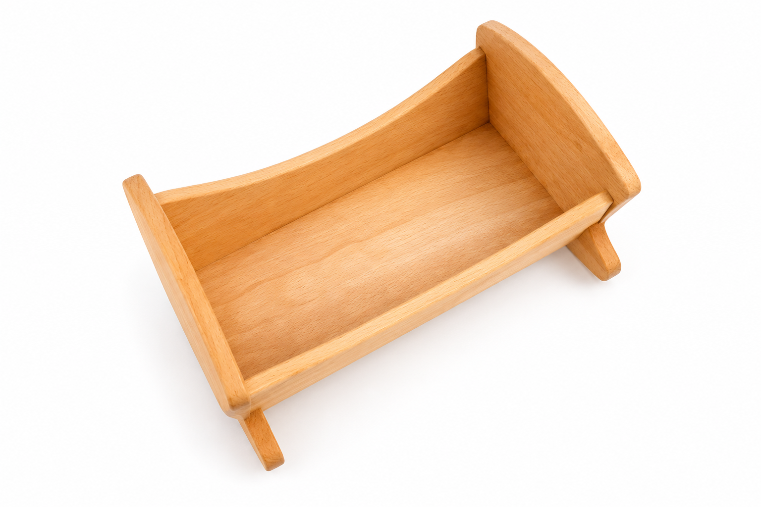 Wiege aus Erlenholz, klein 38 cm oder groß 52cm – Bild 6