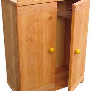 Puppenkleiderschrank aus Erle