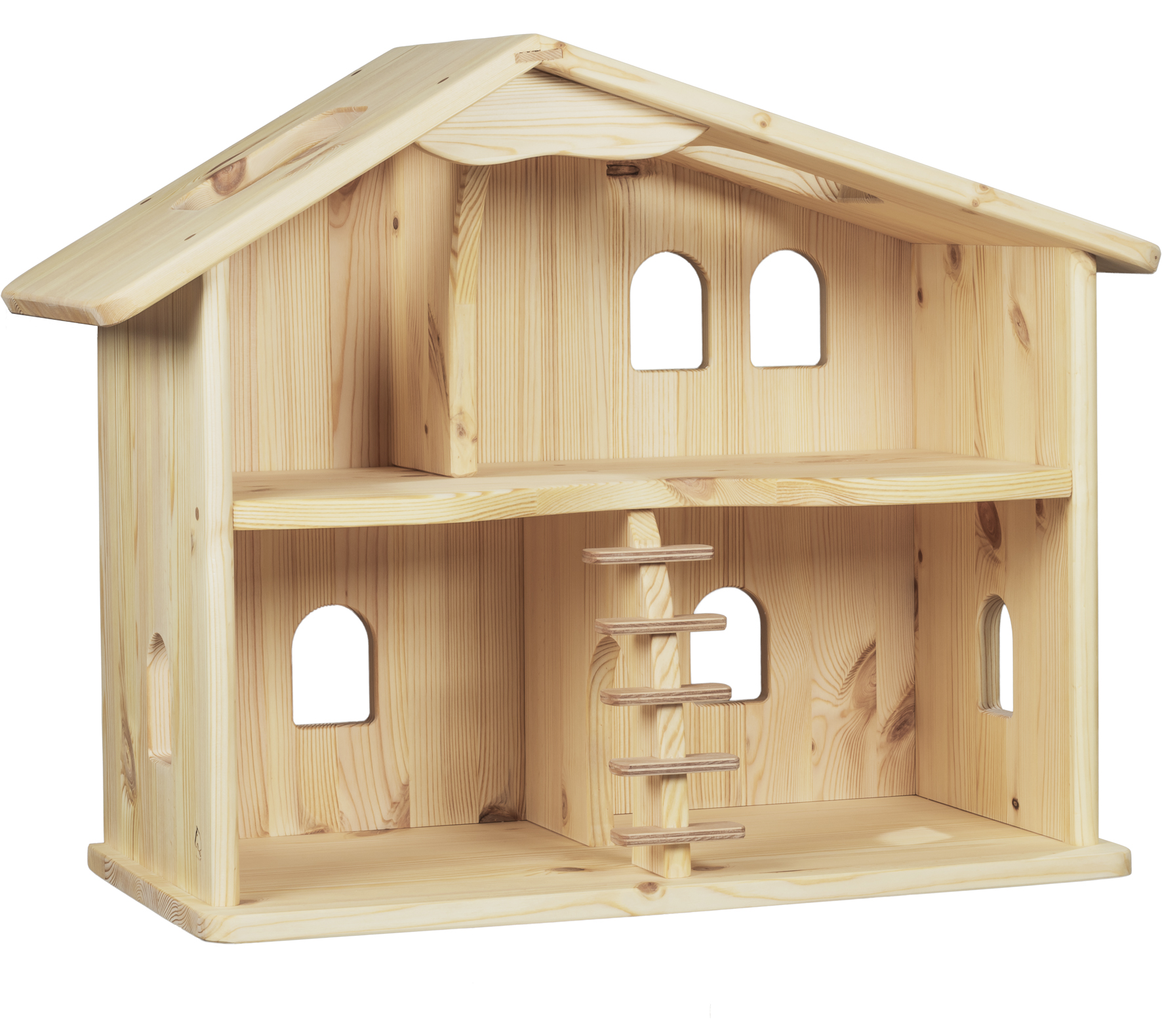 Puppenhaus mit Spitzdach