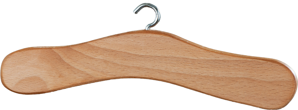 Kleiderbügel für Puppenkleiderschrank aus Buche